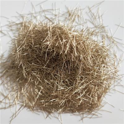 0.2 MM * 13 MM Precio de fibra de micro acero recubierto de cobre para refuerzo de concreto