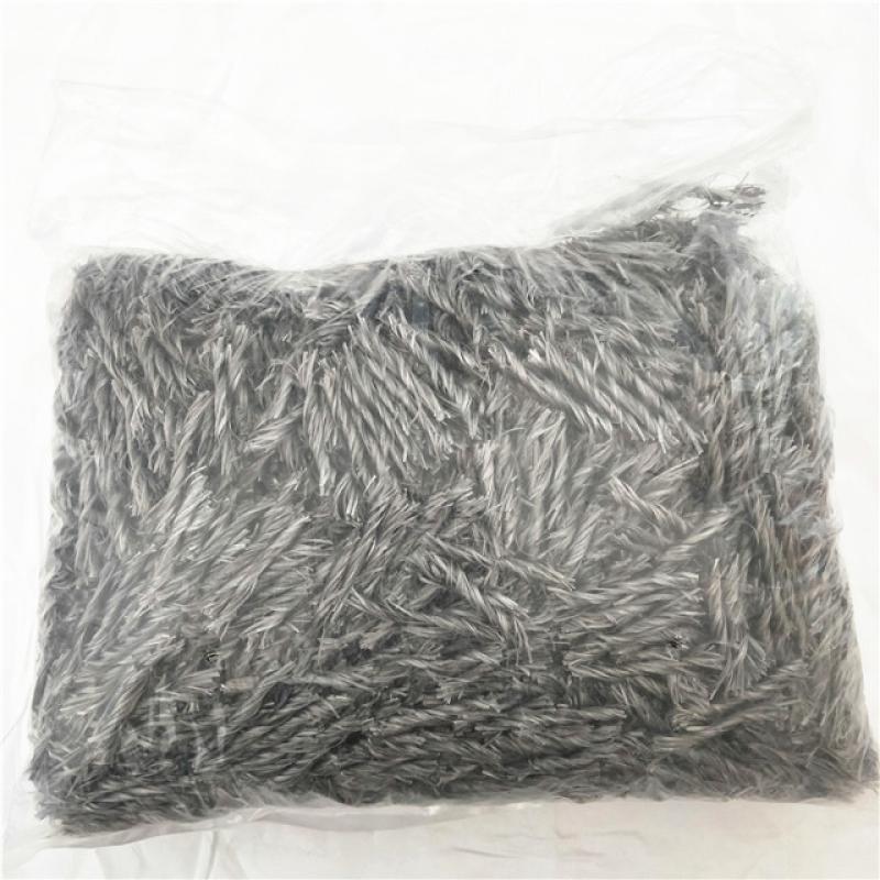 China Manufacturer Polypropylene Twist Bundle Fiber for Concrete Reinforcement