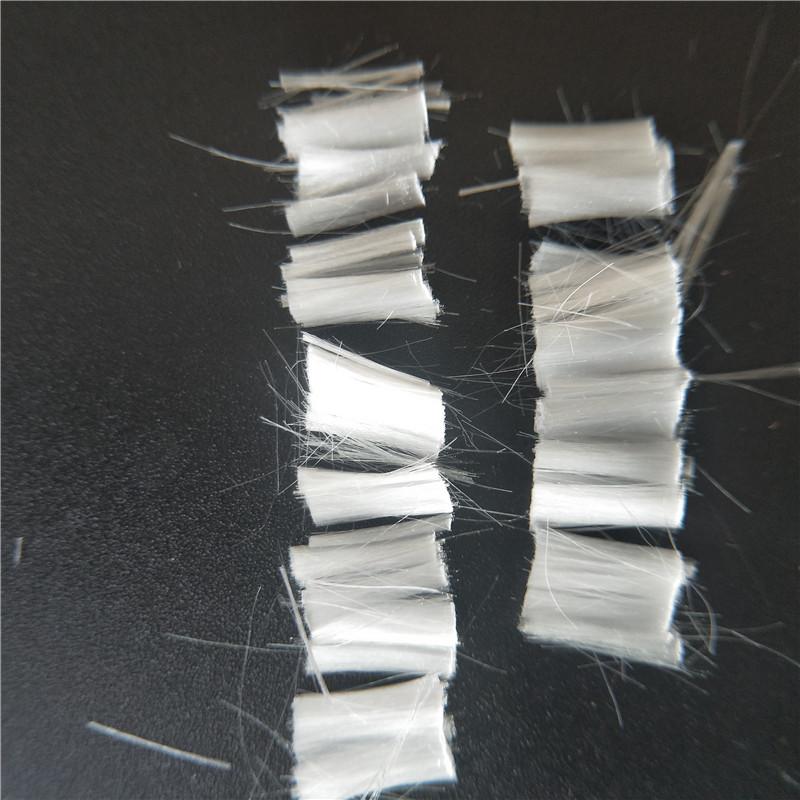 4MM Anti-crack Polypropylene Fibers PP Staple  Fibers for Concrete