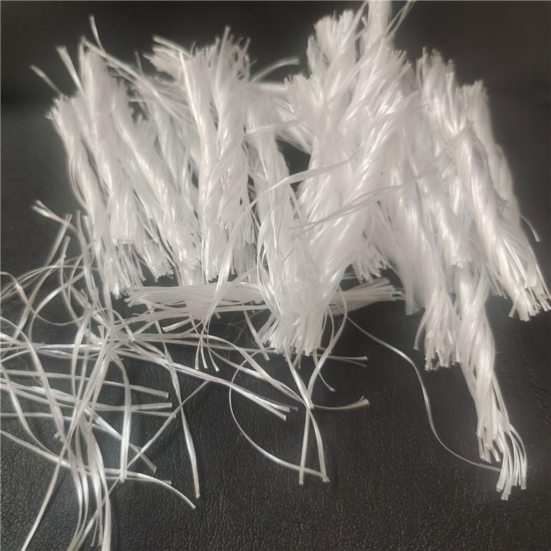 China Manufacturer Polypropylene Twisted Fiber For Concrete