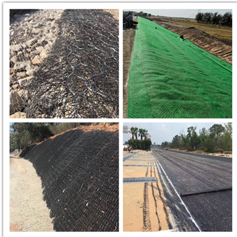 Estera de control de erosión 3D Geomat Red de protección de pendientes.jpg