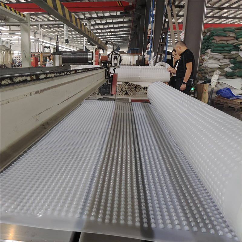 Tablero de drenaje con hoyuelos impermeable de HDPE.jpg