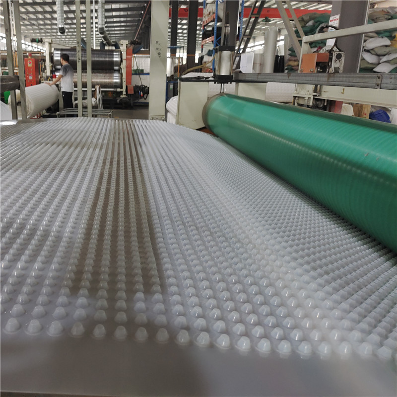 Drenaje de tablero de hoyuelos de plástico para ingeniería paisajística.jpg