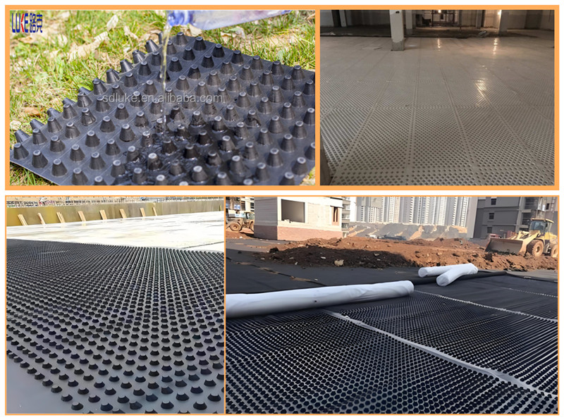 Tablero de drenaje con hoyuelos de HDPE de 20 mm.jpg Tablero de drenaje con hoyuelos de HDPE de 20 mm.jpg