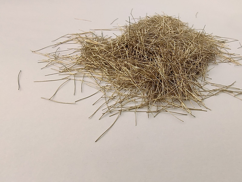 Fibra de acero recubierta de cobre ultrafina.jpg Fibra de acero recubierta de cobre ultrafina.jpg